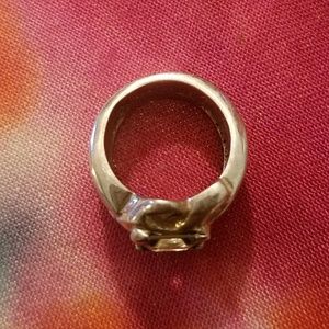 Jewelry - 925 vintage ring /princess cut green termalin Jewelry - 925 vintage ring /princess cut green termalin